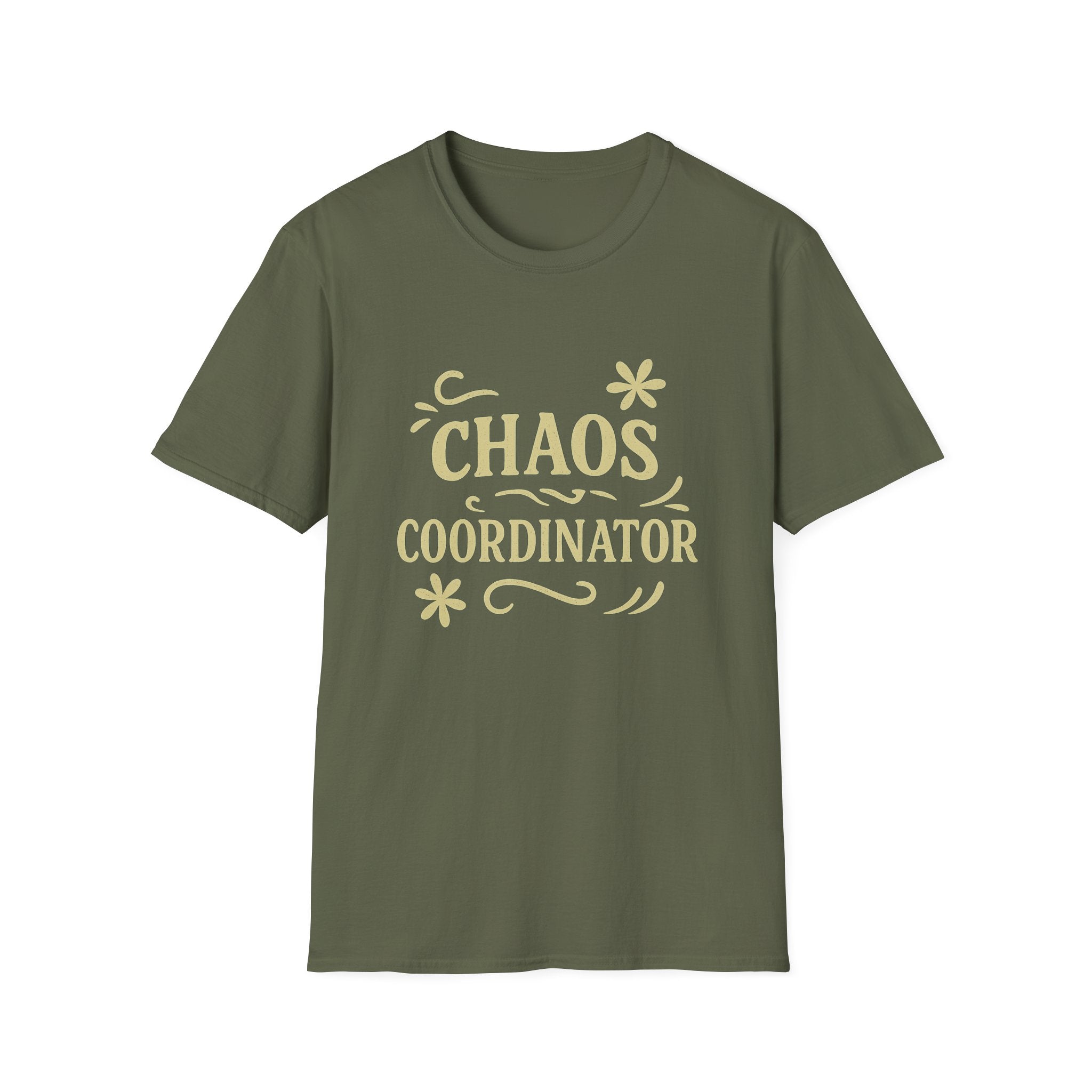 Chaos Coordinator T-Shirt — Funny Mom Life 100% Cotton Tee