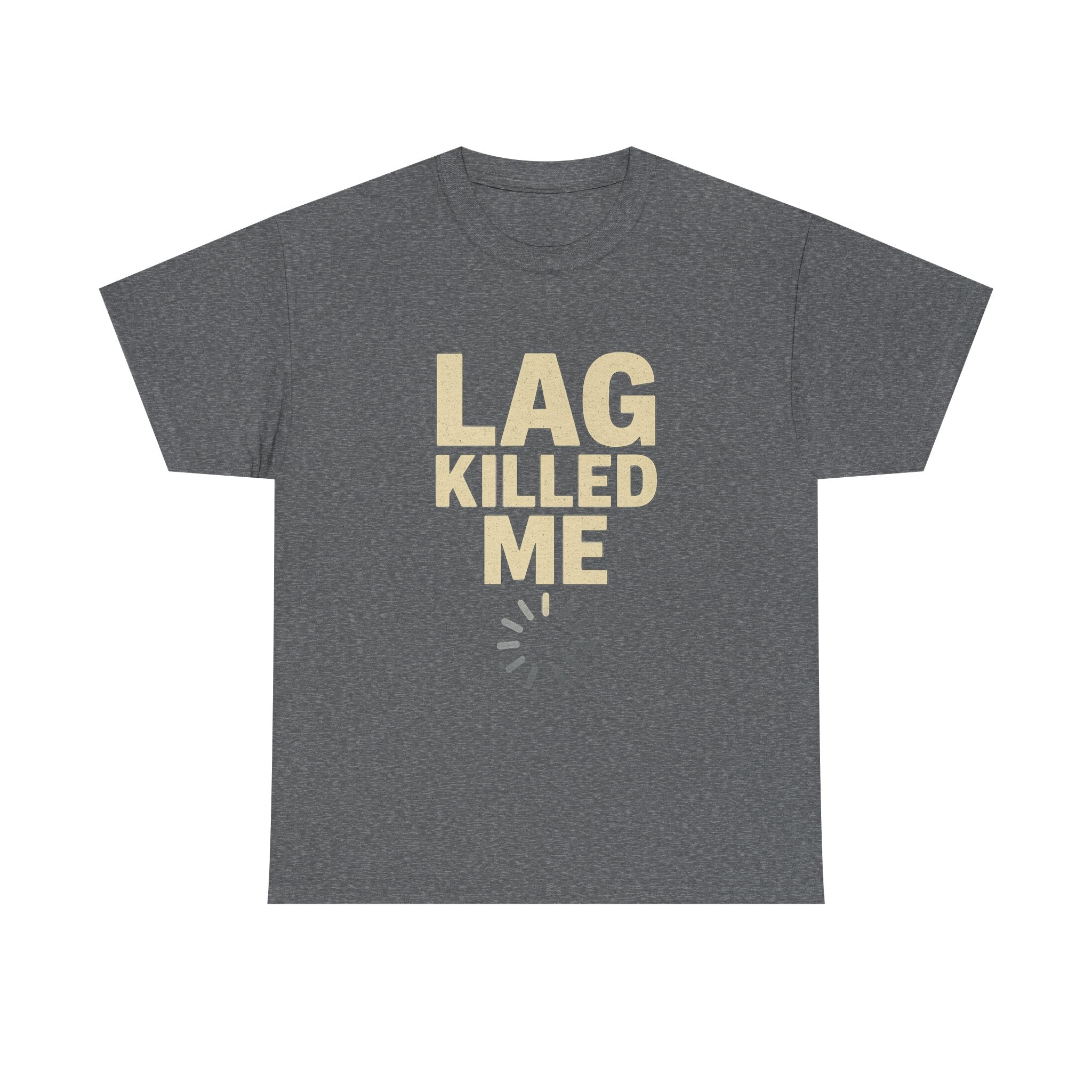 Lag Killed Me T-Shirt — Funny Retro Gamer Tee