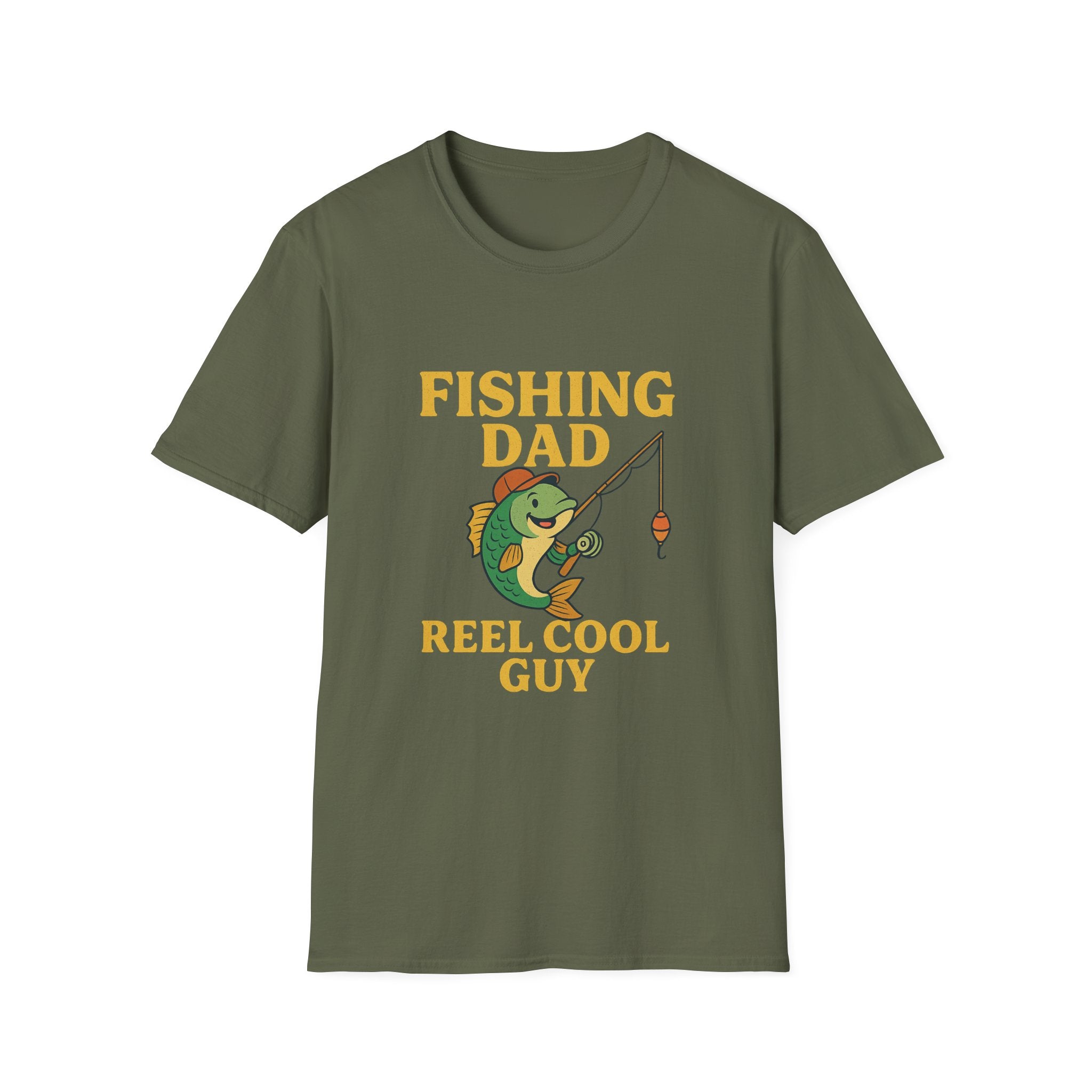 Reel Guy Fishing Dad T-Shirt
