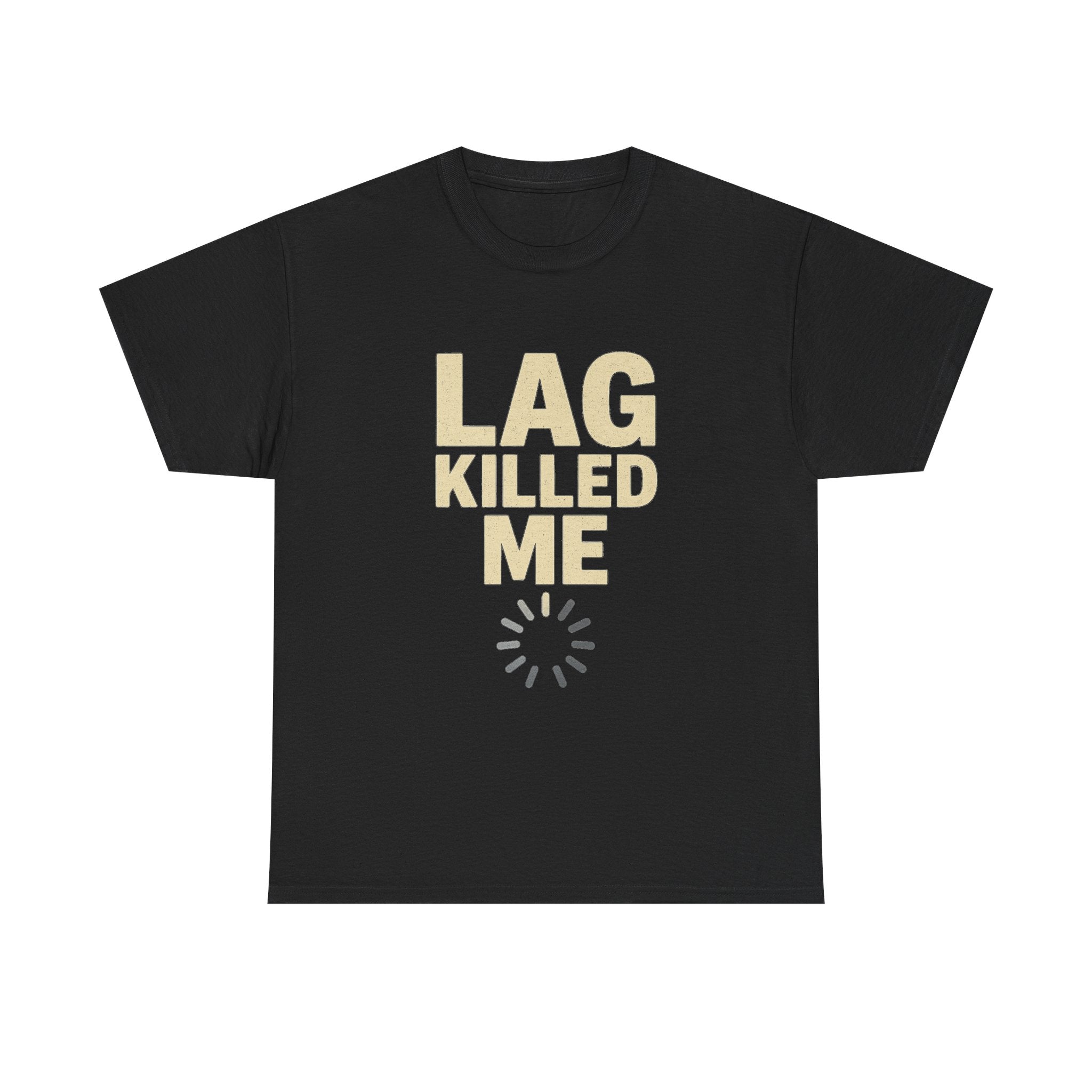 Lag Killed Me T-Shirt — Funny Retro Gamer Tee