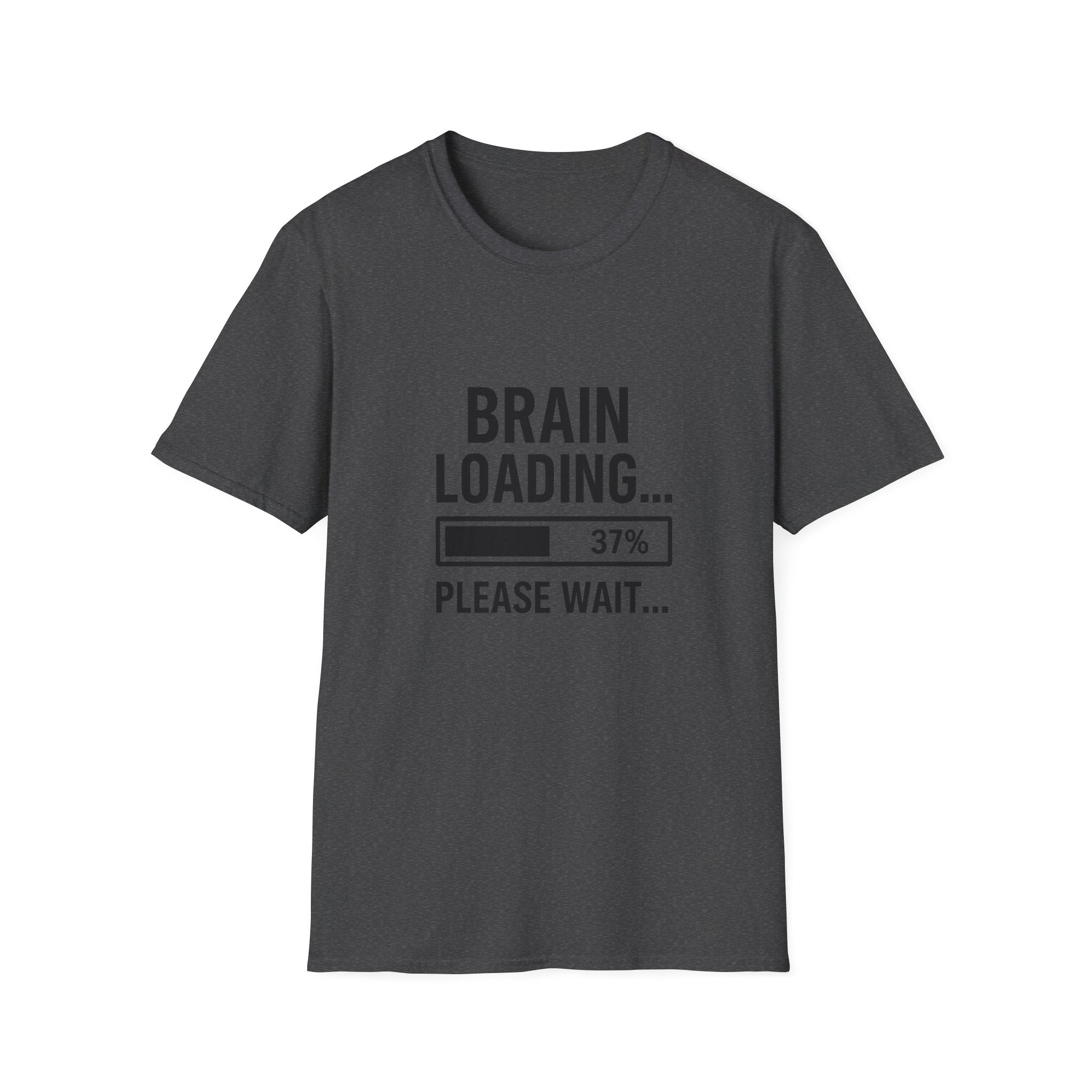 Brain Loading T-Shirt — Funny Geek Gamer Unisex Tee