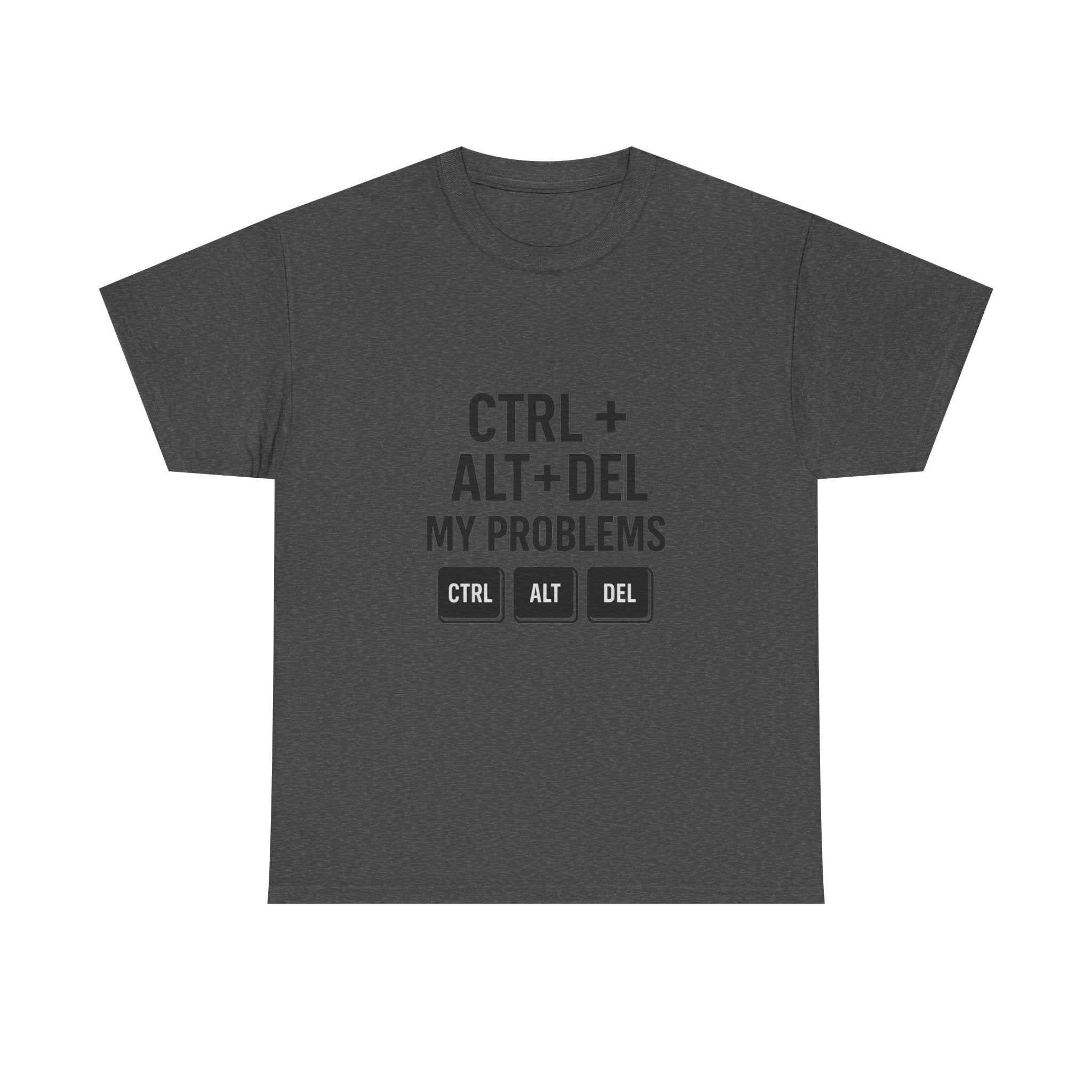 CTRL + ALT + DEL T-Shirt — Funny Tech Shirt for Gamers & Geeks