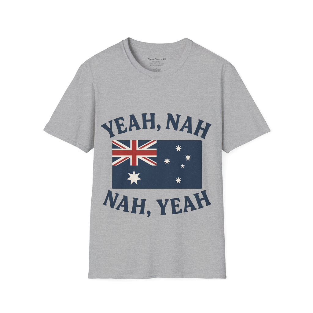 Yeah Nah Nah Yeah T-Shirt — Funny Aussie Slang Tee