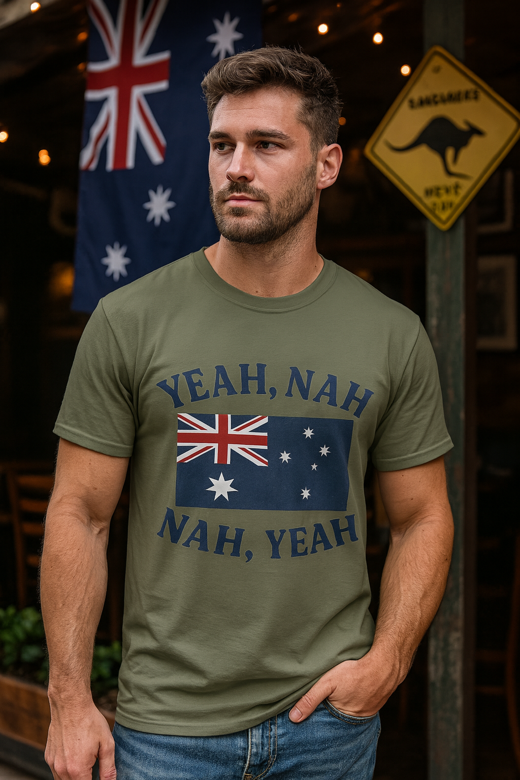 Yeah Nah Nah Yeah T-Shirt — Funny Aussie Slang Tee