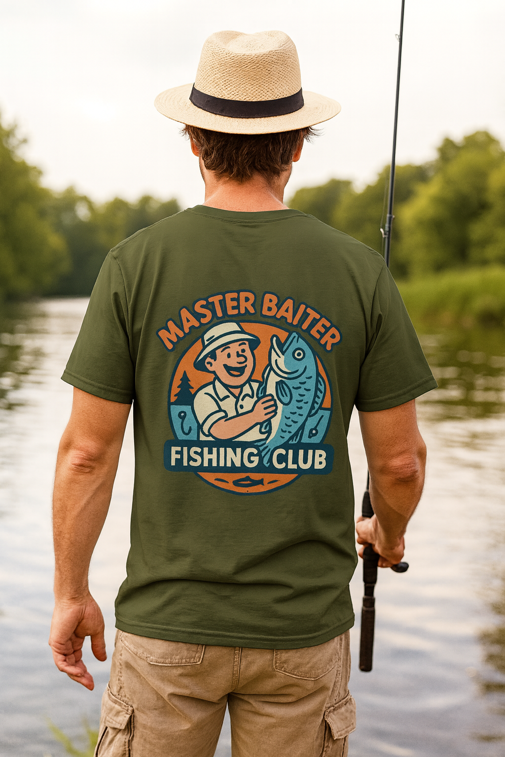 Master Baiter Fishing Club Shirt — Funny Fisherman Tee