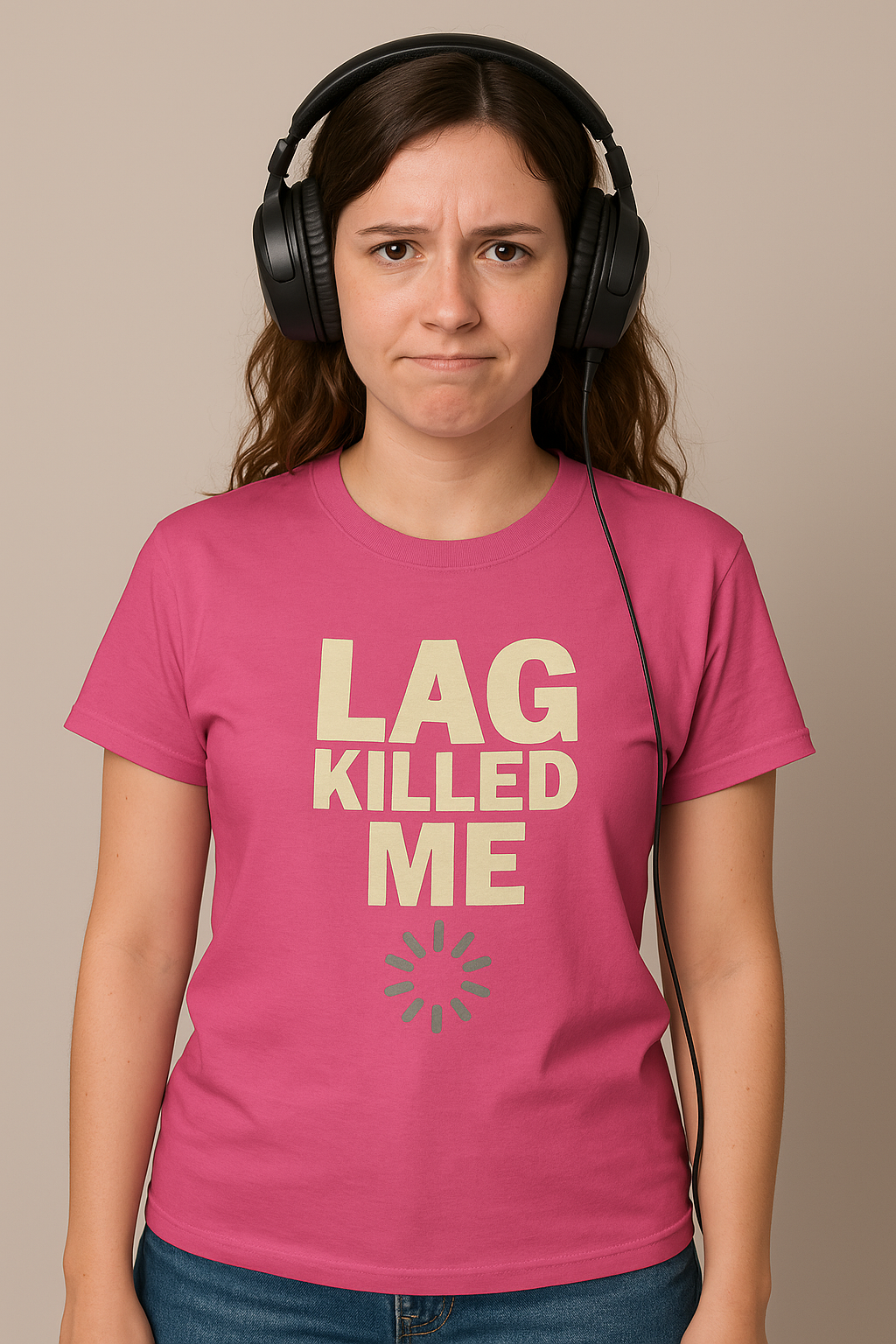 Lag Killed Me T-Shirt — Funny Retro Gamer Tee