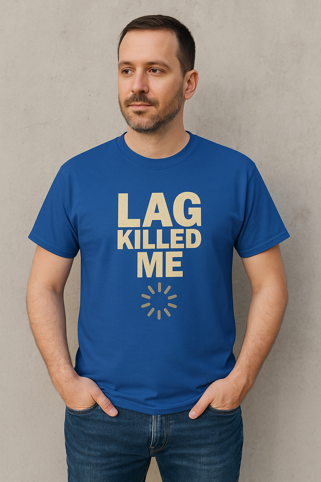 Lag Killed Me T-Shirt — Funny Retro Gamer Tee