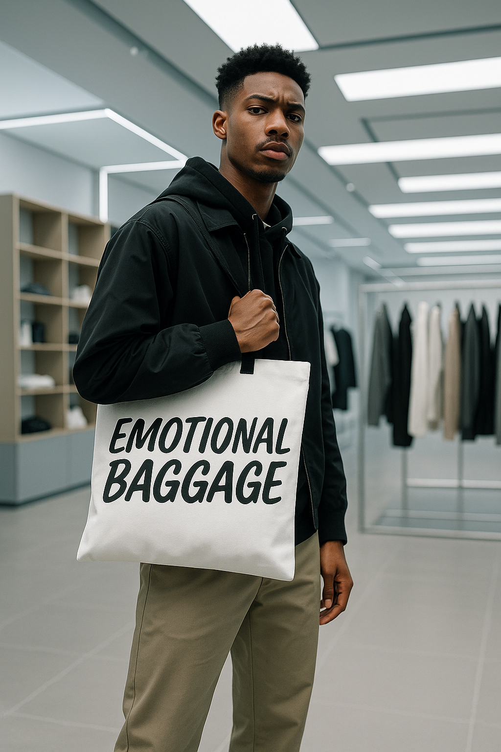 Emotional Baggage Canvas Tote Bag