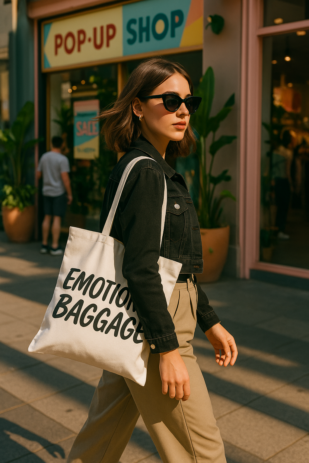 Emotional Baggage Canvas Tote Bag