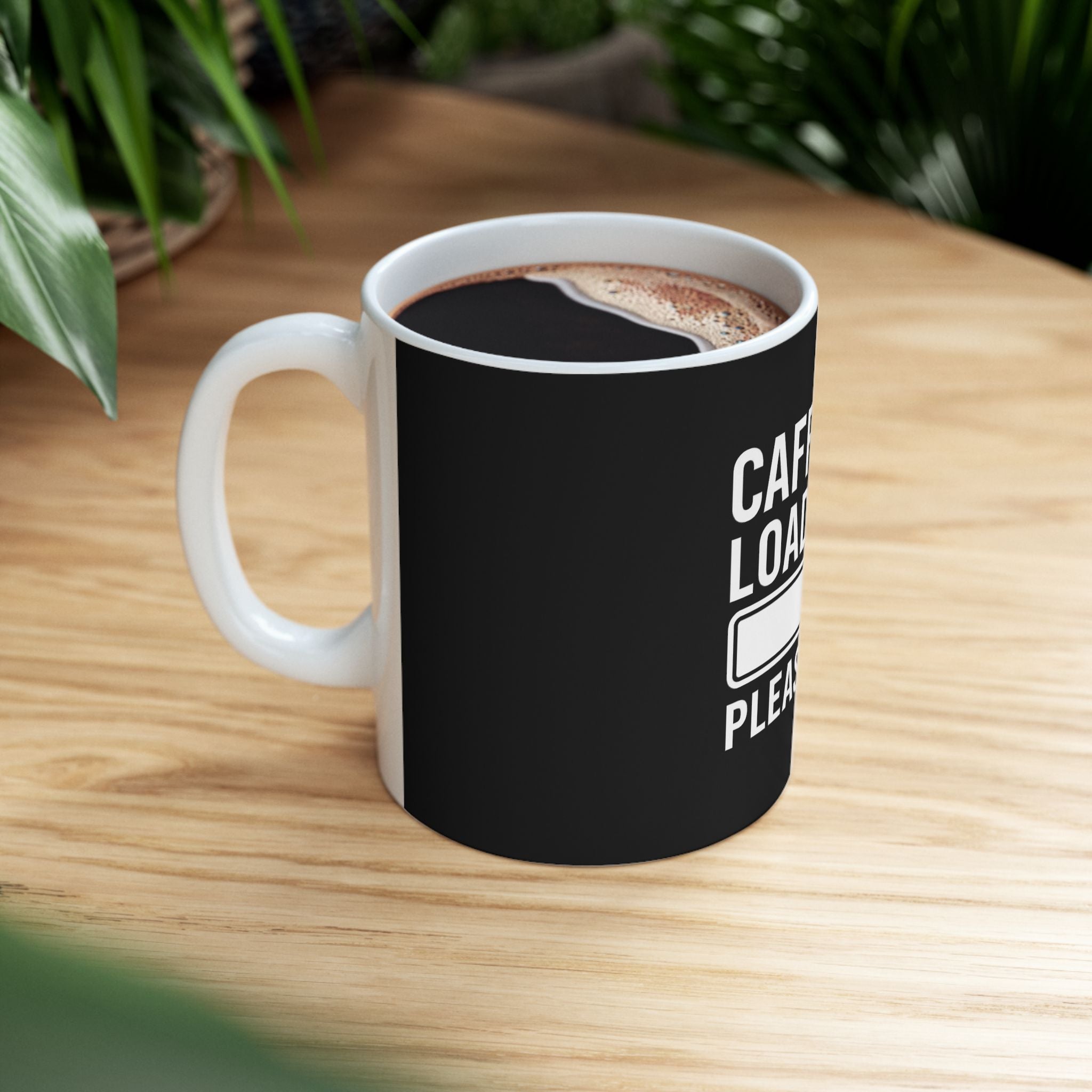 Caffeine Loading Coffee Mug — Funny Coffee Lover Gift