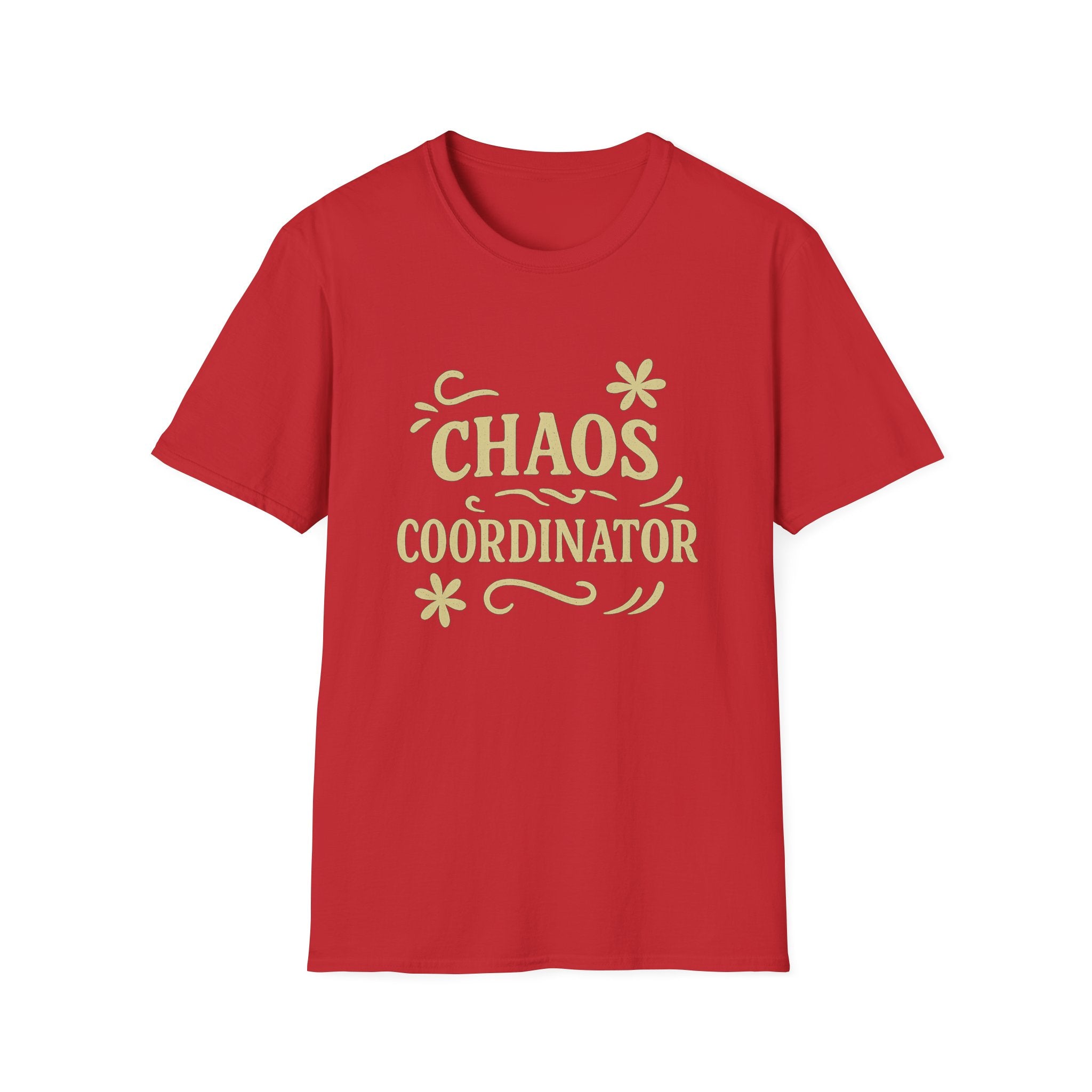 Chaos Coordinator T-Shirt — Funny Mom Life 100% Cotton Tee