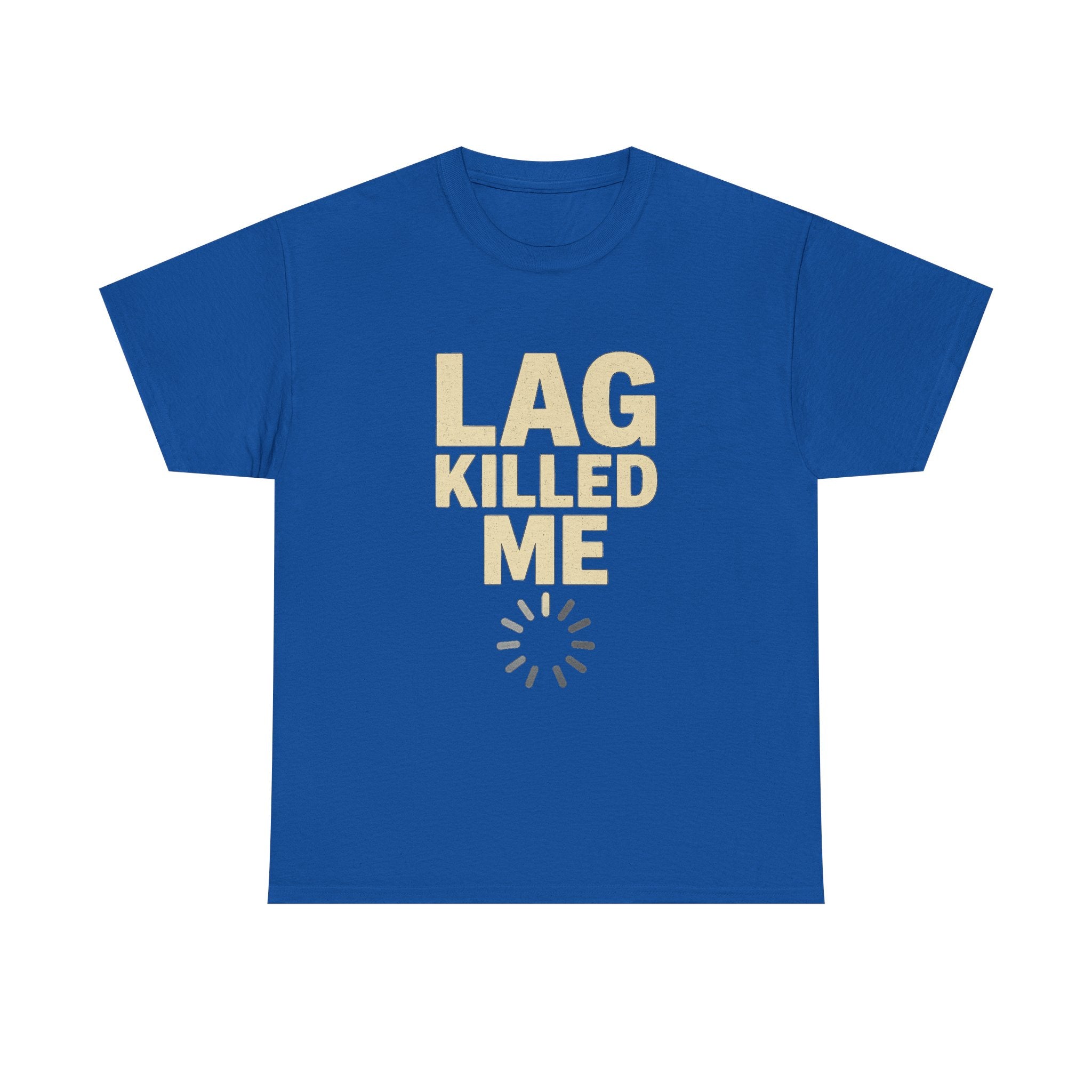 Lag Killed Me T-Shirt — Funny Retro Gamer Tee