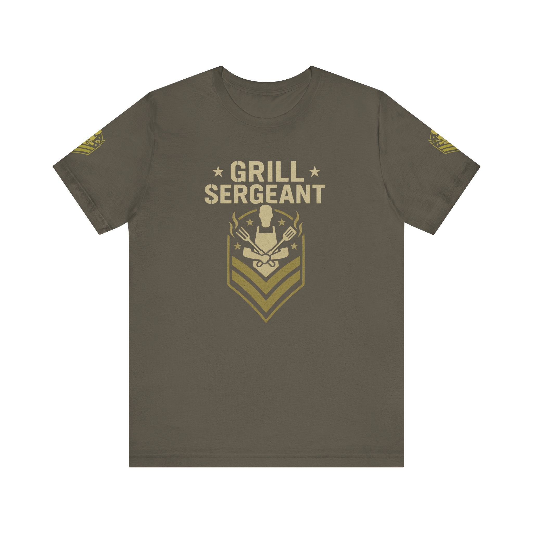 Funny BBQ Grill Sergeant T-Shirt