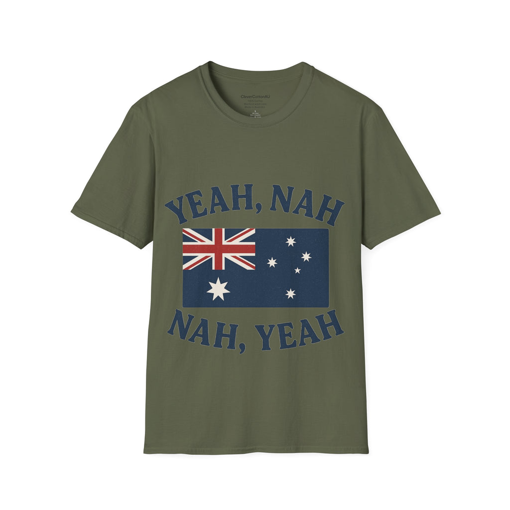 Yeah Nah Nah Yeah T-Shirt — Funny Aussie Slang Tee