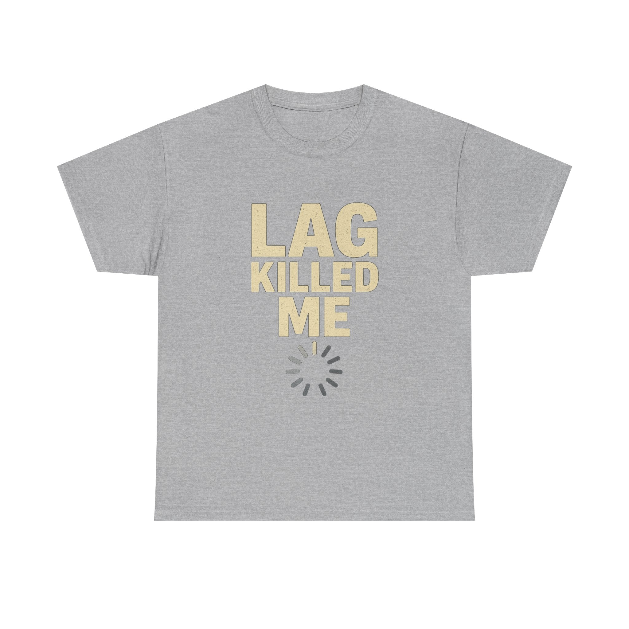 Lag Killed Me T-Shirt — Funny Retro Gamer Tee
